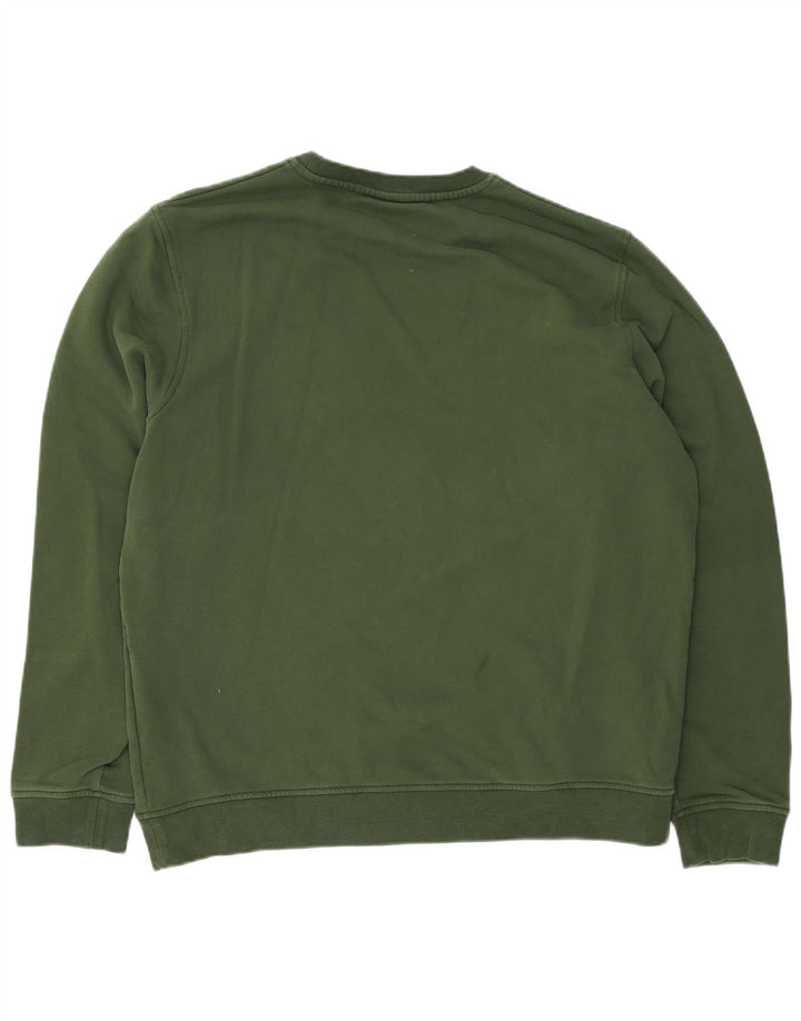 BARBOUR Pulover grafic pentru bărbați, bumbac verde 2XL