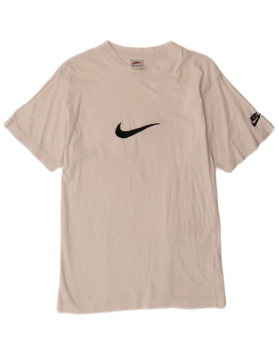 Tricou grafic Nike pentru bărbați Top mic, alb, bumbac