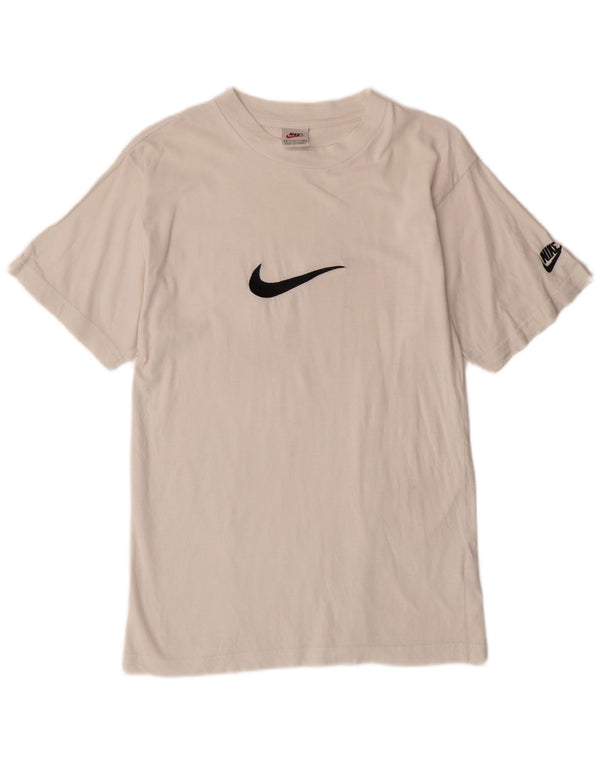 Tricou grafic Nike pentru bărbați Top mic, alb, bumbac