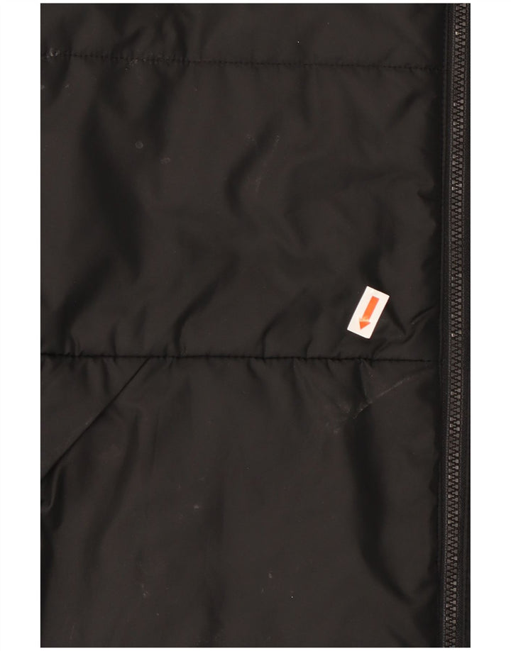 Jachetă căptușită pentru bărbați ADIDAS UK 38 Poliester mediu negru