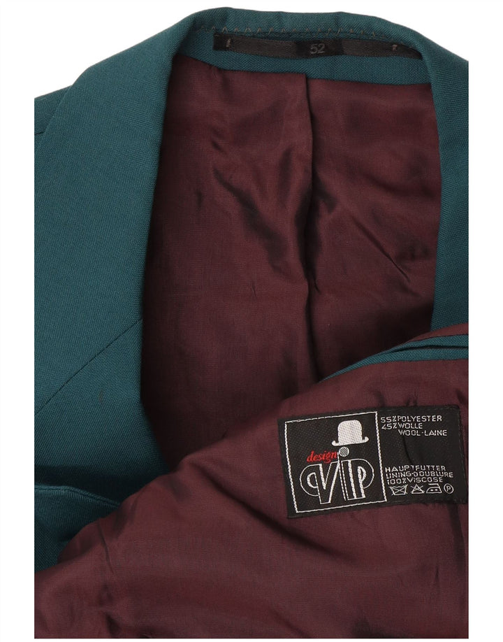 Sacou VIP pentru bărbați la două piepturi IT 52 XL Lână verde