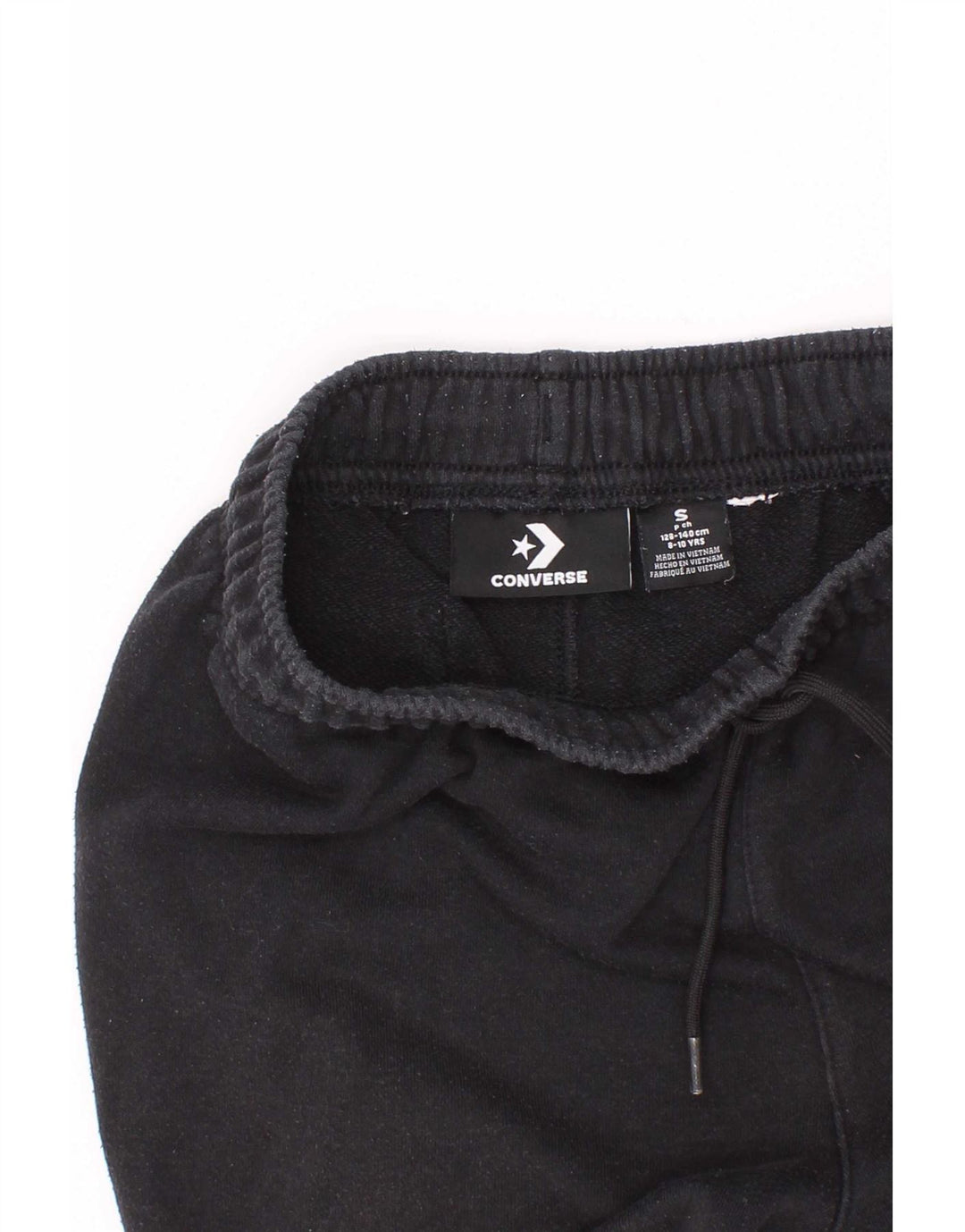 Pantaloni scurti sport grafic Converse pentru băieți 8-9 ani mici, gri