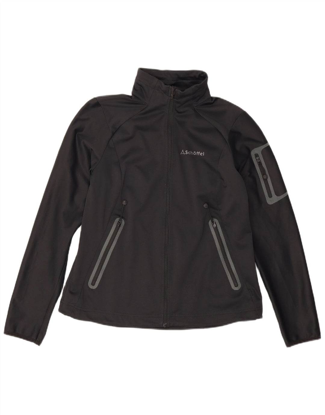 Jachetă de trening pentru femei Schoffel UK 14 Poliester negru mare