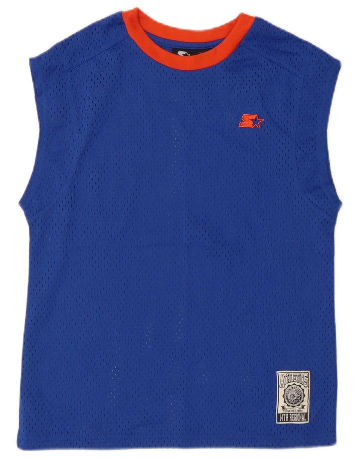 Starter Băieți Vest Vest Top 14-15 Ani XL Albastru Poliester
