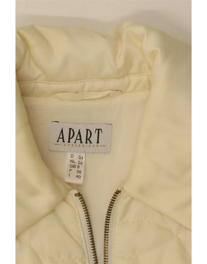 Apart haină căptușită pentru femei UK 8 Small Yellow