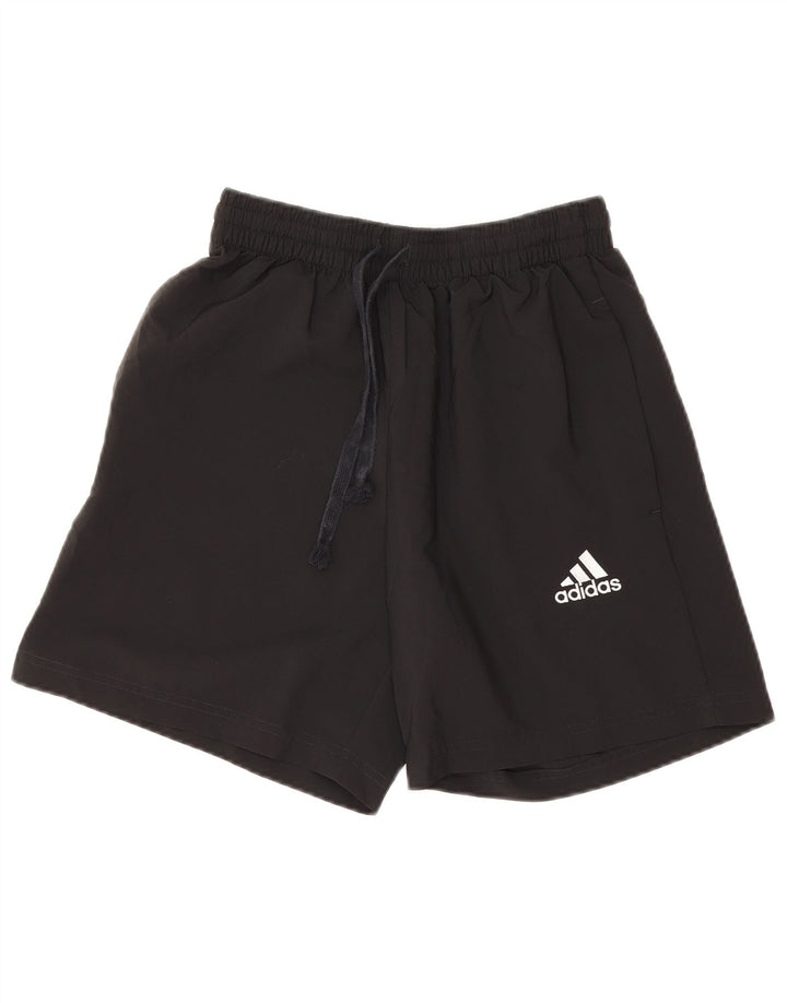 Pantaloni scurți sport pentru bărbați Adidas Primegreen, poliester negru mic
