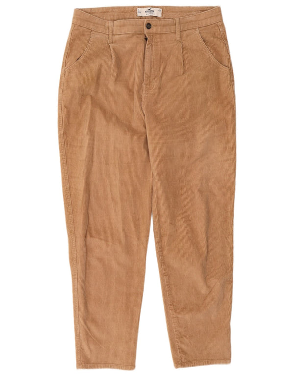 Pantaloni Hollister pentru bărbați cu talie înaltă din velur, US 13 Large W31 L28 Bej