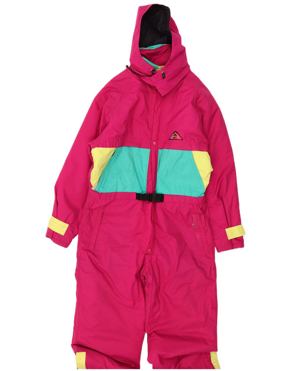 Salopetă de schi pentru bărbați Aesse, cu glugă, XL, roz colorblock