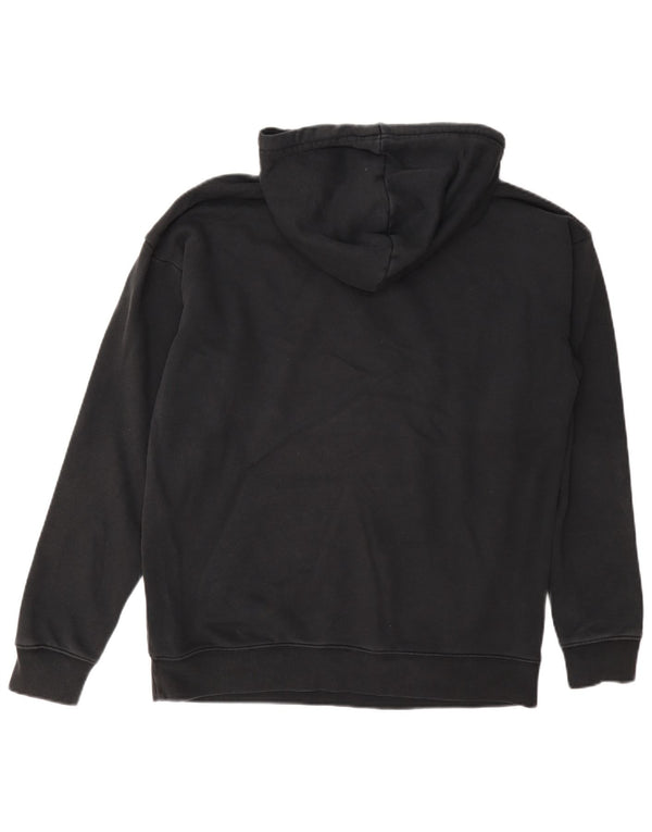 Pulover supradimensionat pentru femei Adidas UK 8 Bumbac gri mic