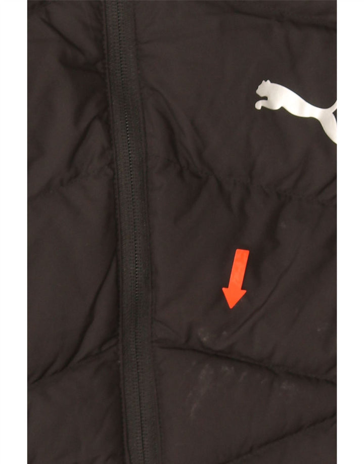 Jachetă căptușită Puma pentru femei UK 14 Medium Black Poliester