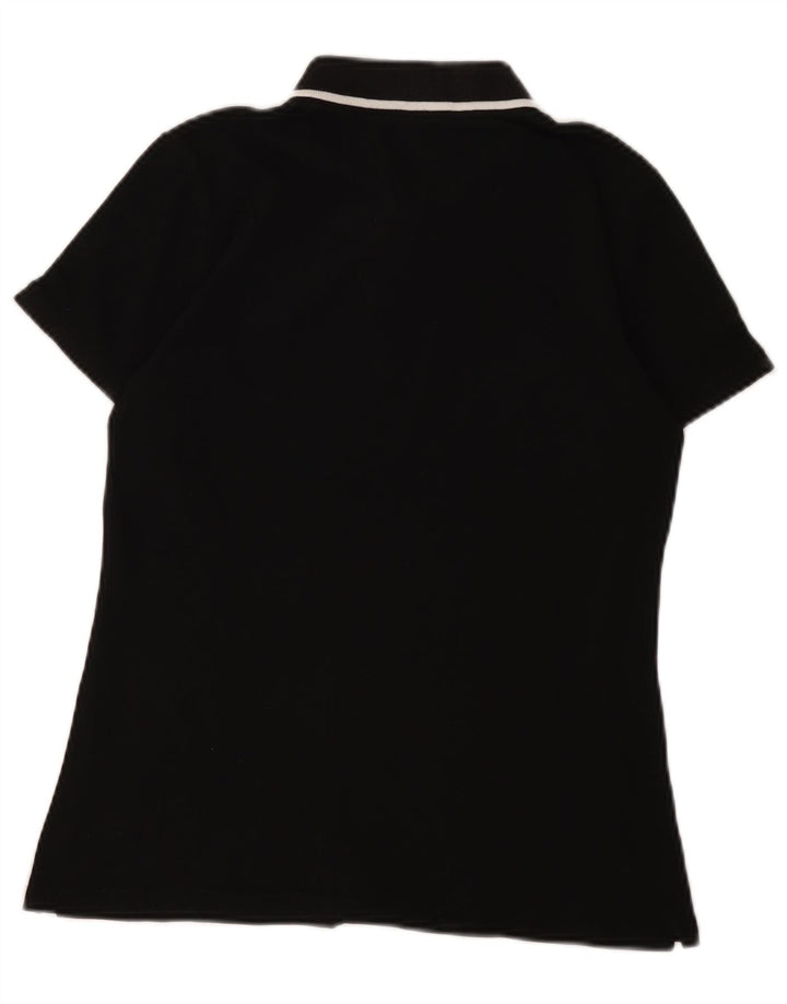 Tricou polo pentru femei Lotto UK 12 Medium Negru