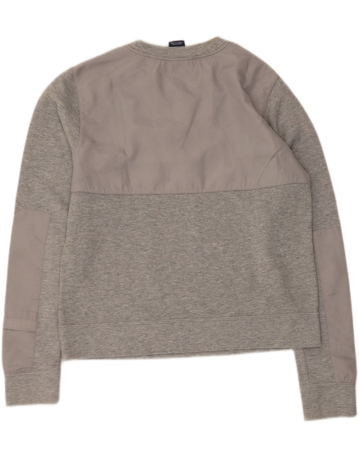 Pulover Nike pentru femei, UK 14, bumbac gri mediu