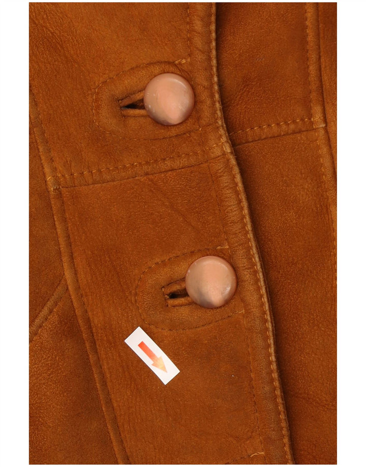 Umberto Olivieri Jachetă supradimensionată pentru femei IT 40 Small Brown