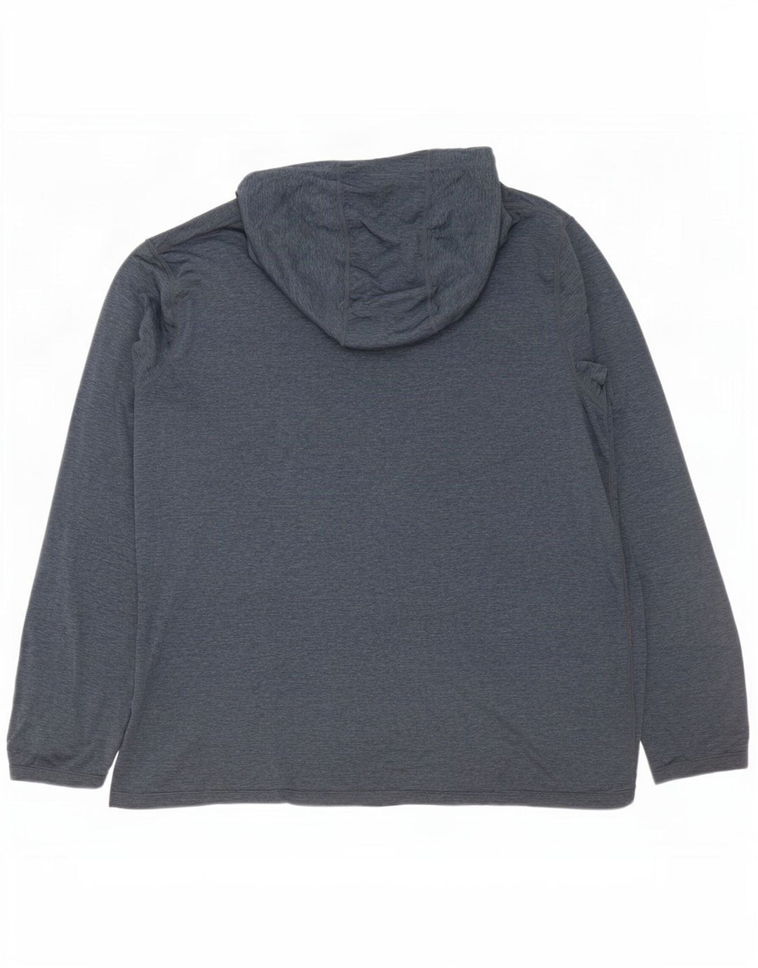 Rohan Top cu glugă pentru bărbați cu mânecă lungă 2XL, poliester gri