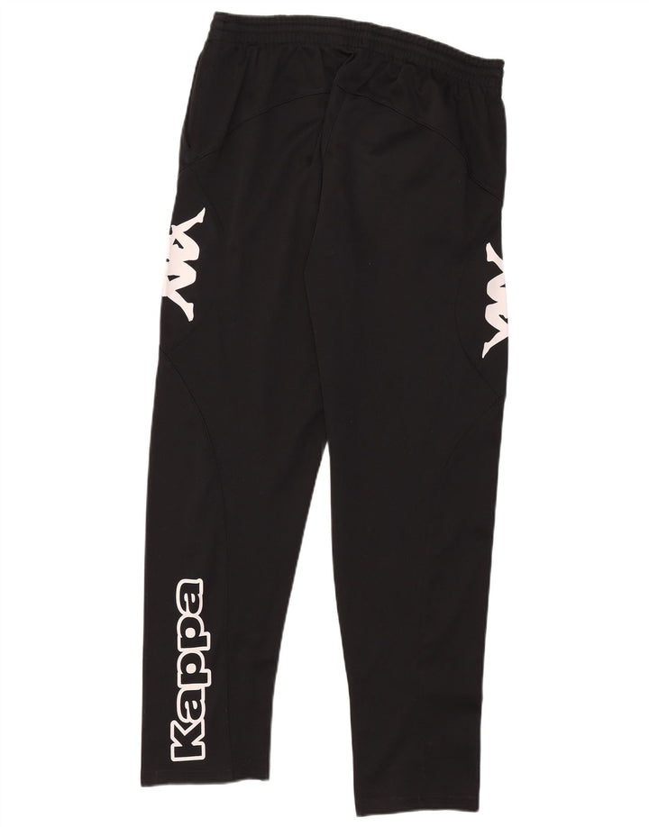 Pantaloni de trening cu grafică pentru bărbați Kappa XL poliester negru