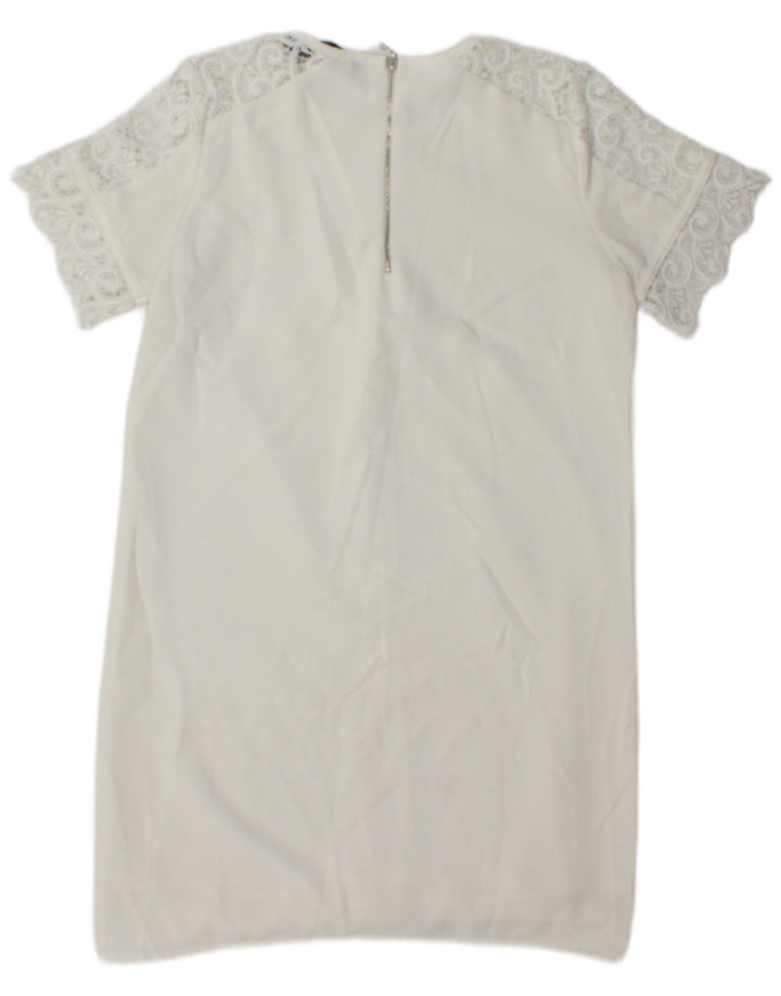 Rochie de damă Zara Marea Britanie 10 Mic alb Paisley