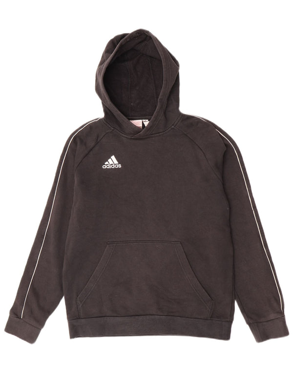 Pulover Adidas pentru băieți 15-16 ani XL bumbac negru