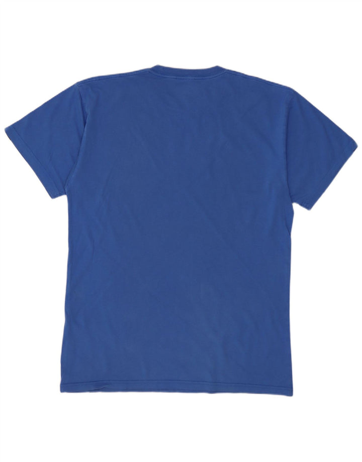 Tricou grafic Vans Classic Fit Top Bumbac albastru mediu