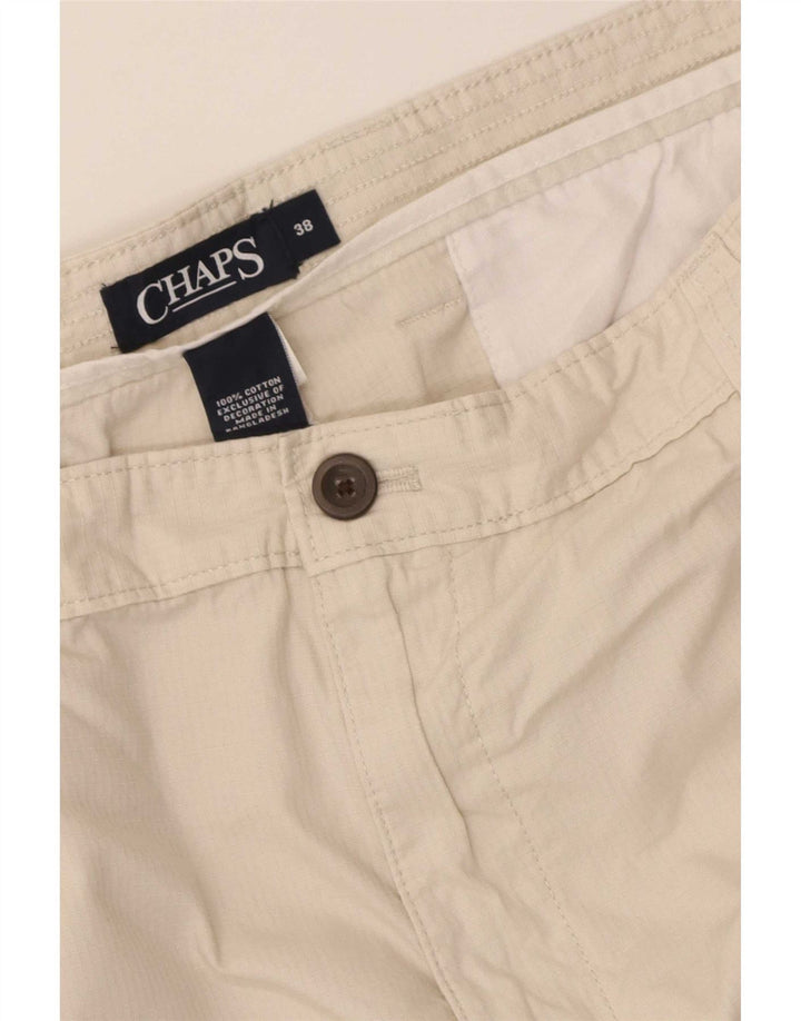 Pantaloni scurți cargo pentru bărbați Chaps W38 XL, bumbac, bej