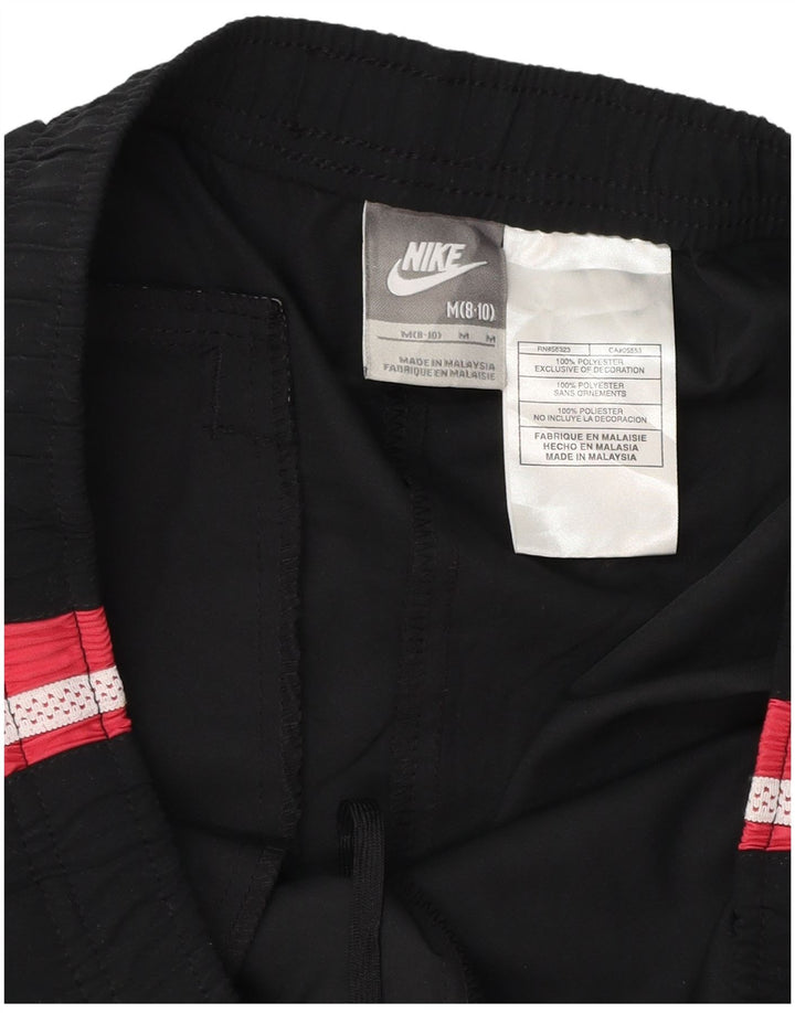 Pantaloni de trening NIKE pentru femei US 8/10 Medium Black Colorblock Poliester
