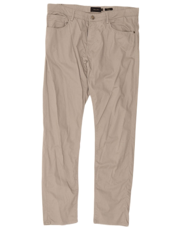 Massimo Dutti Pantaloni casual pentru bărbați EU 44 Large W34 L30 Gri Geometric