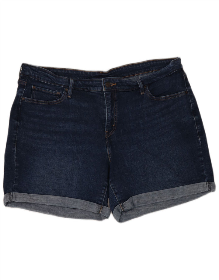 Pantaloni scurți din blugi pentru femei LEVI'S US 20 3XL W40 Bumbac bleumarin