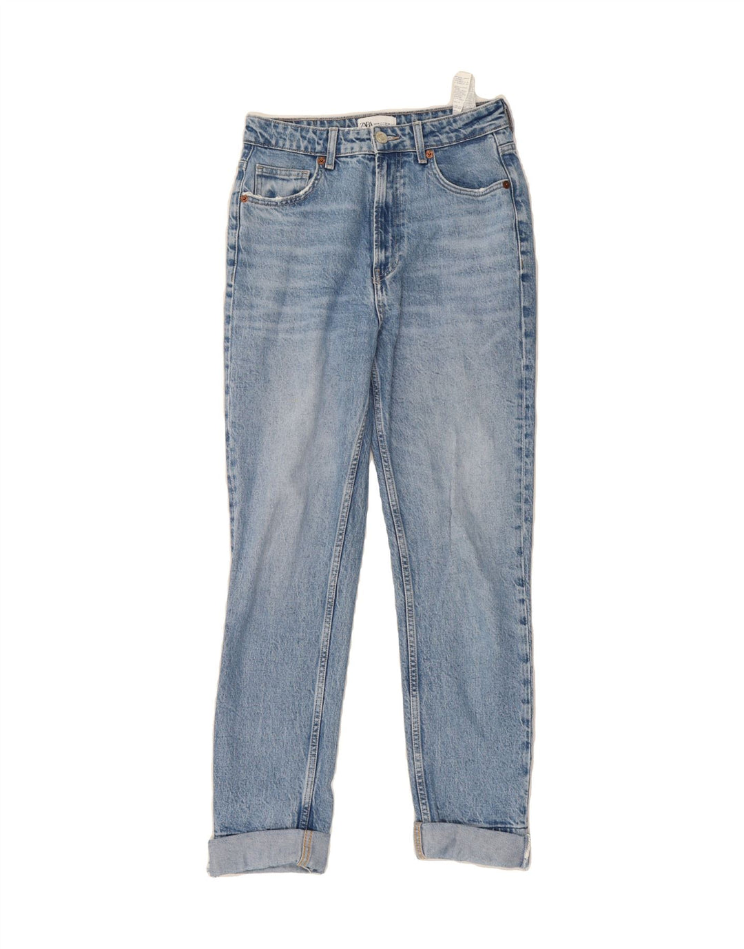 ZARA Womens Slim Jeans EU 38 Medium W28 L27 Blue Cotton Vintage Zara and Second-Hand Zara from Messina Hembry 