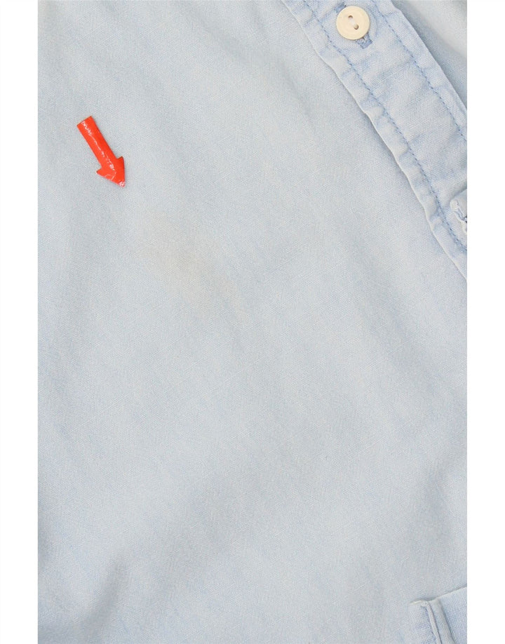 Cămașă de blugi pentru bărbați Levi's, bumbac albastru mediu