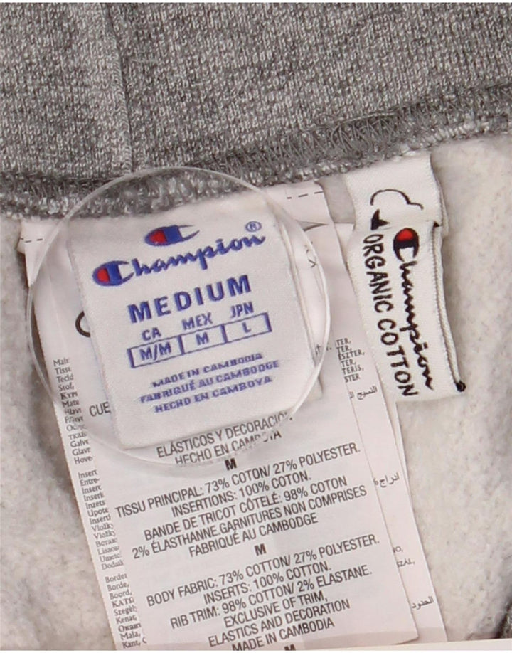 Pantaloni de trening pentru bărbați Champion Pantaloni de jogging Bumbac gri mediu