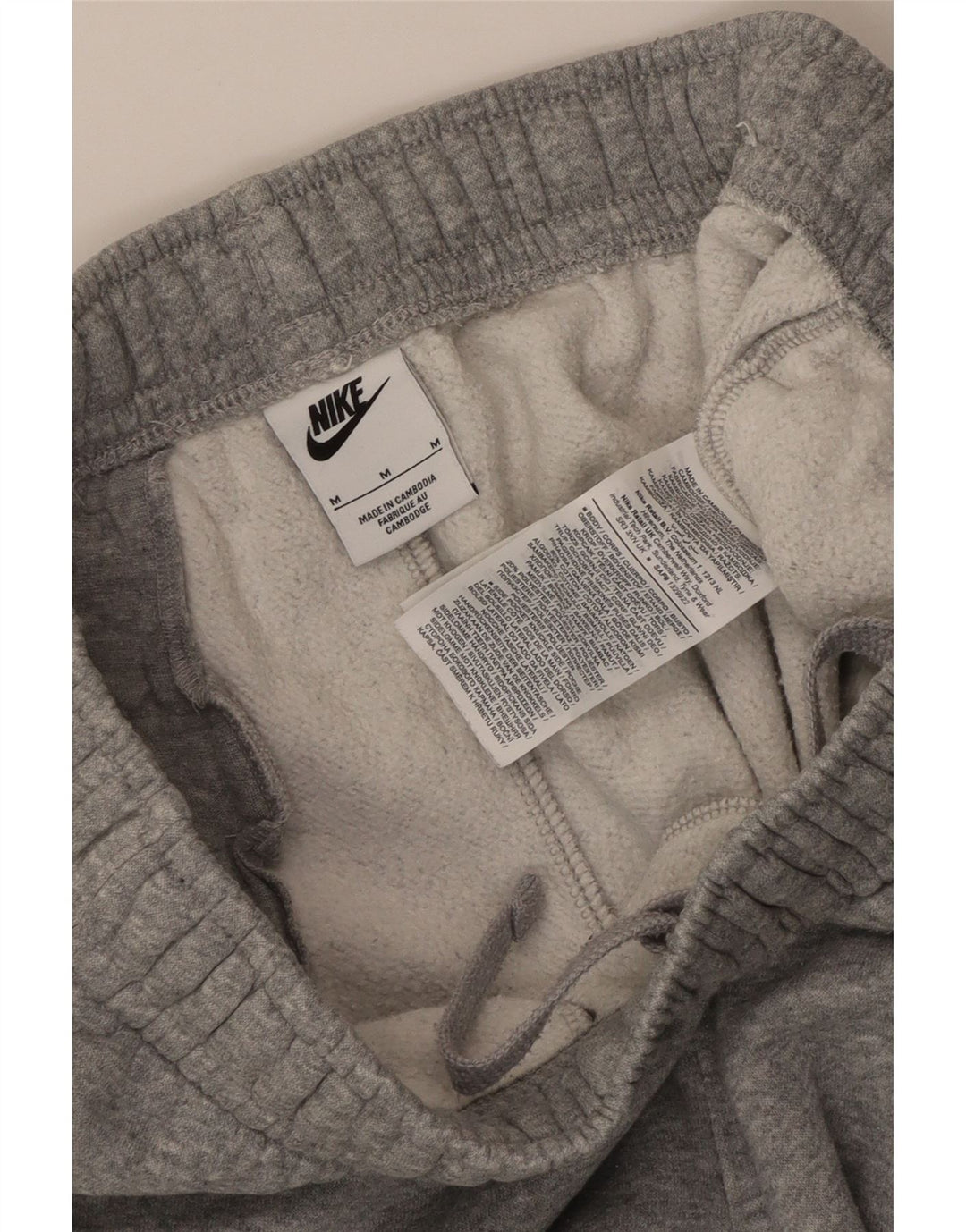 Pantaloni de trening pentru bărbați Nike Pantaloni de jogging, bumbac cu pete gri mediu