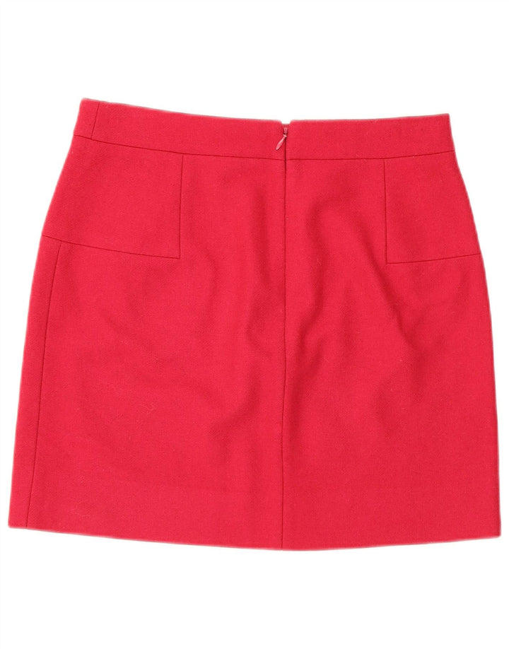 Fusta mini pentru femei J. Crew US 2 XS W28 Lână roz