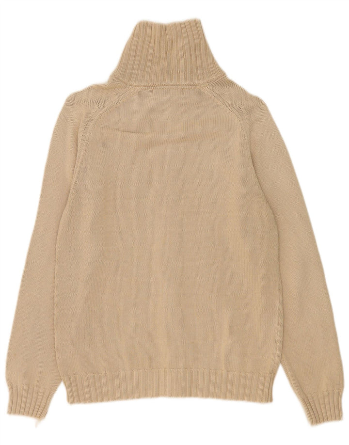 Pulover Cardigan Bărbați ZARA Bumbac Bej Mediu