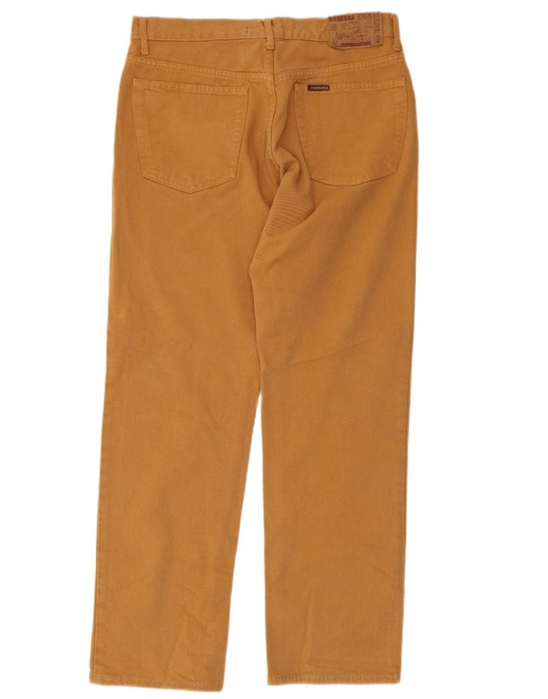Pantaloni casual drepti pentru bărbați Carrera L34 L31 Bumbac galben