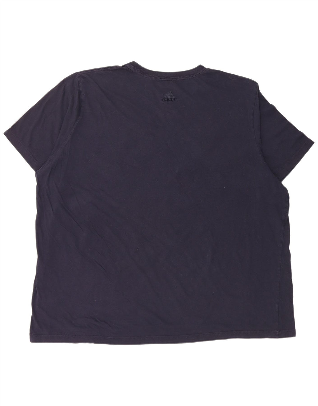 Tricou grafic pentru bărbați ADIDAS Top 3XL bumbac bleumarin