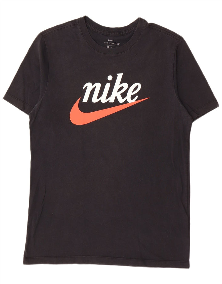 Tricou grafic pentru bărbați Nike Top Mediu Negru