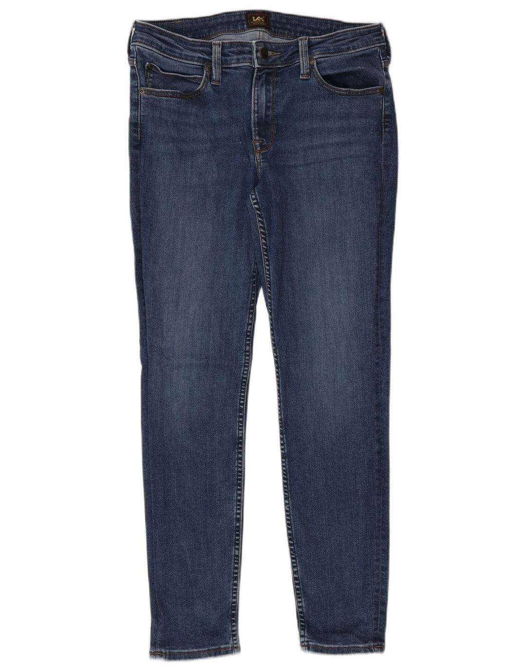 Blugi skinny pentru femei Lee W24 L27 albastru