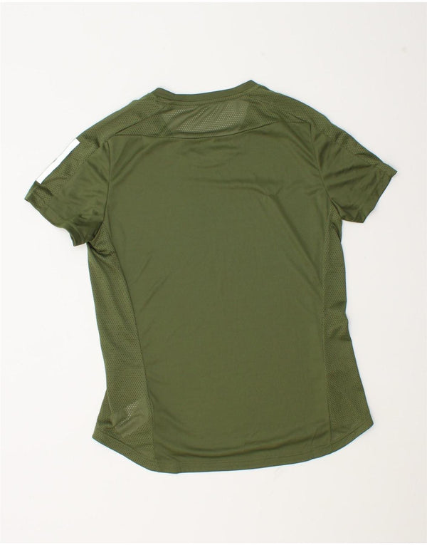 Tricou Adidas Aeroready pentru femei Top UK 12/14 Poliester verde mediu