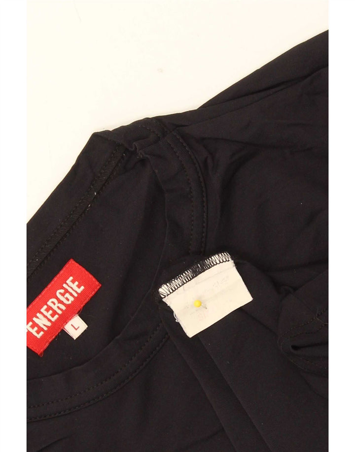 Tricou pentru femei Energie Top UK 14 Poliester negru mare