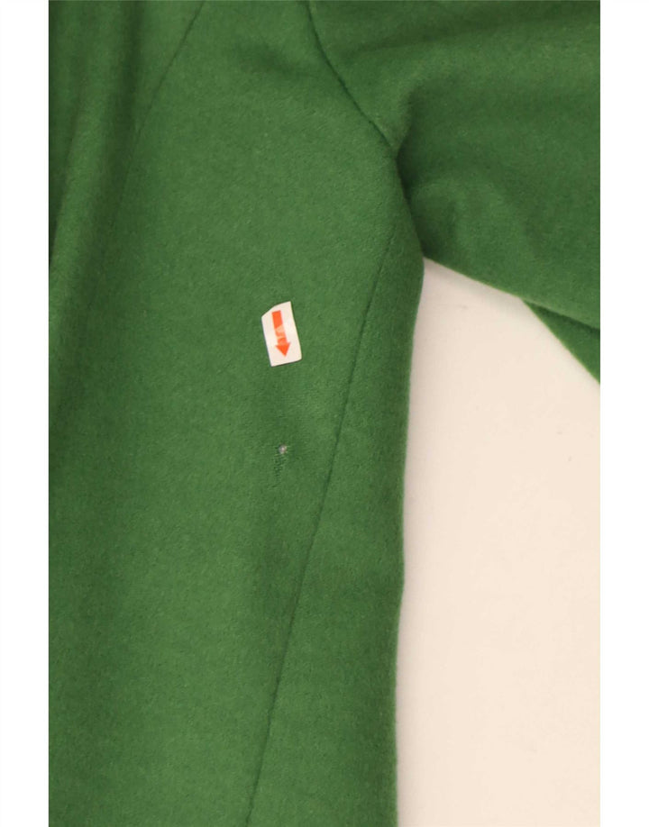 Jachetă Blazer pentru femei Hucke cu două pieptări UK 18 XL Lână verde