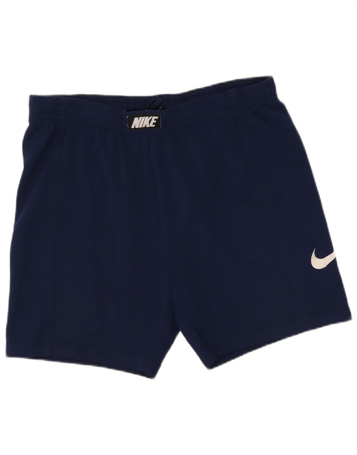 Pantaloni scurți sport Nike pentru bărbați, mari, albastru, poliester