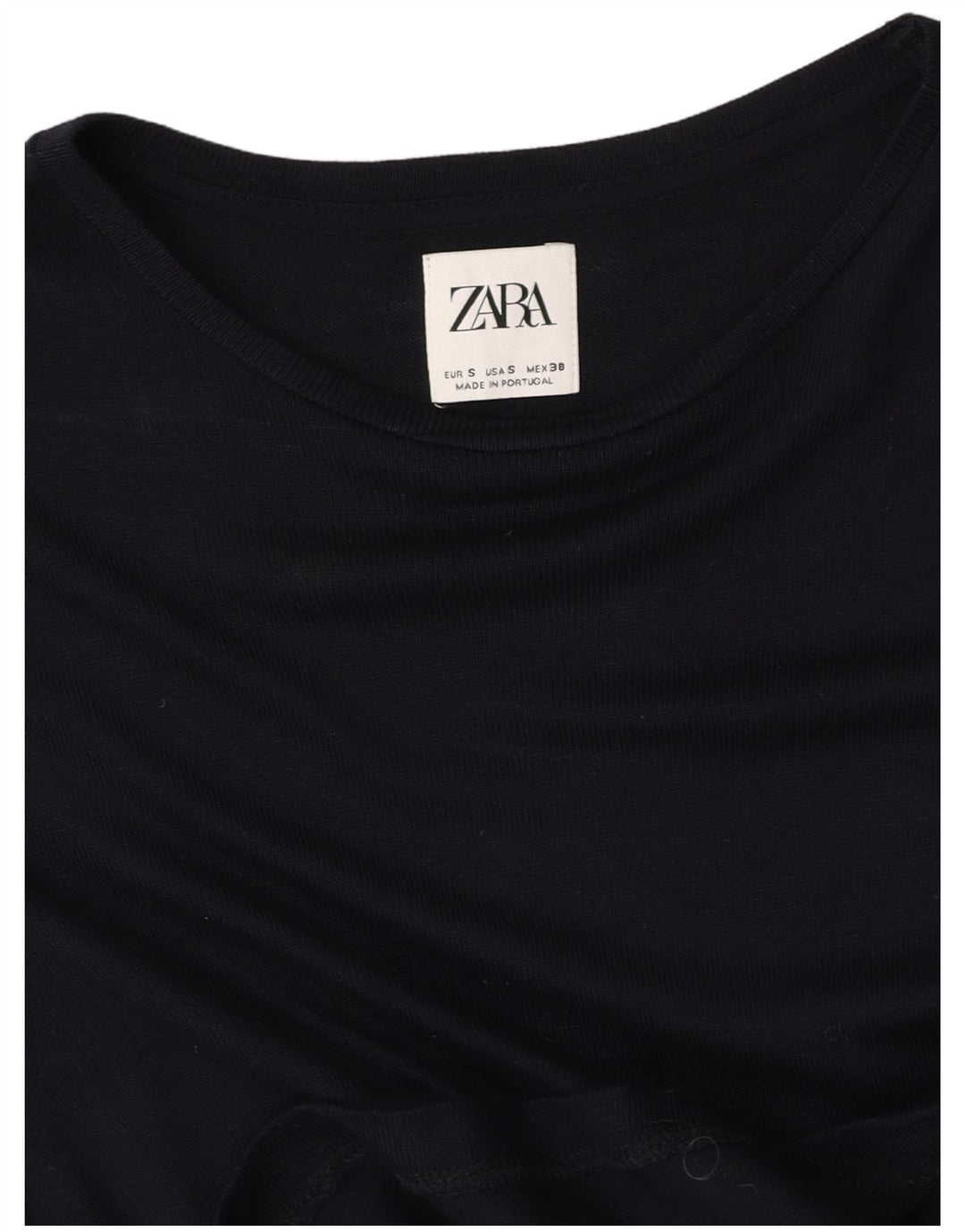 Tricou Bărbați ZARA Top Mic Negru