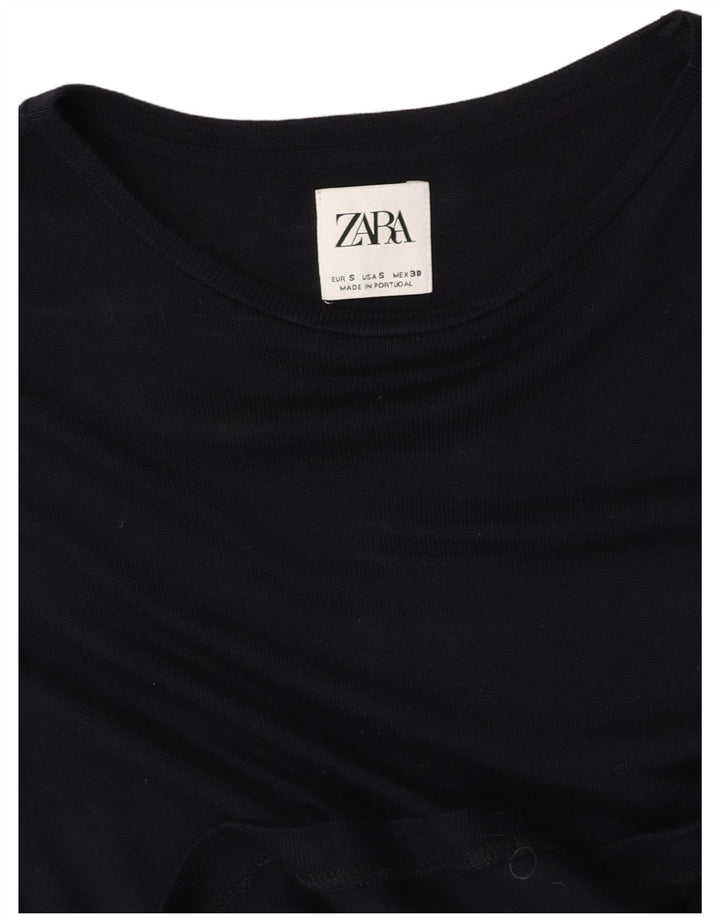 Tricou Bărbați ZARA Top Mic Negru