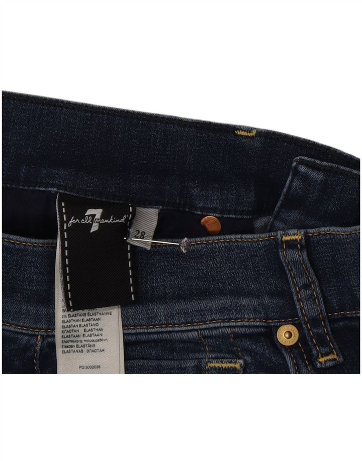 7 For All Mankind Blugi Bootcut pentru femei W28 L34 Bumbac albastru