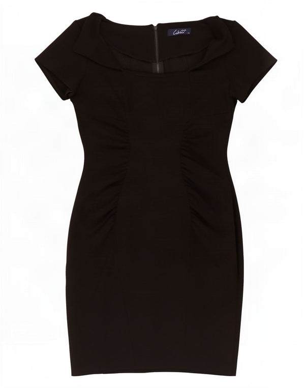 CLOSET Rochie teacă pentru femei UK 14 Poliester mediu negru