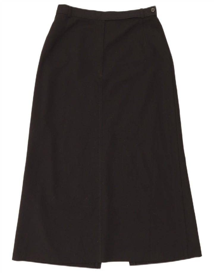 Fusta Maxi pentru femei Marks & Spencer UK 12 Medium W28 Poliester negru