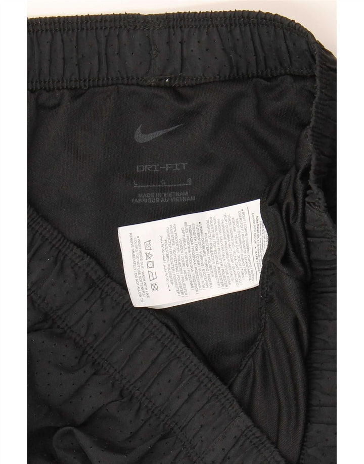 Pantaloni scurti sport Nike pentru femei UK 16, mari, negru, poliester