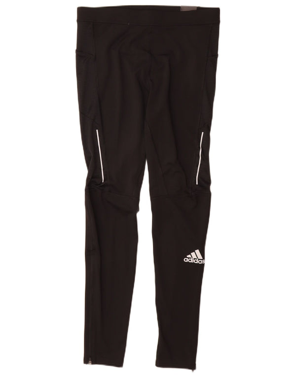 Leggings Aeroready pentru femei Adidas UK 12 Poliester mediu negru