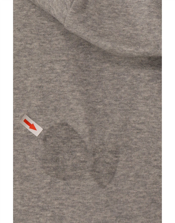 Pulover NIKE pentru bărbați, cu formă lejeră, din bumbac, gri mediu