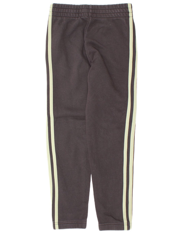 Pantaloni de trening Adidas pentru baieti 7-8 ani negri