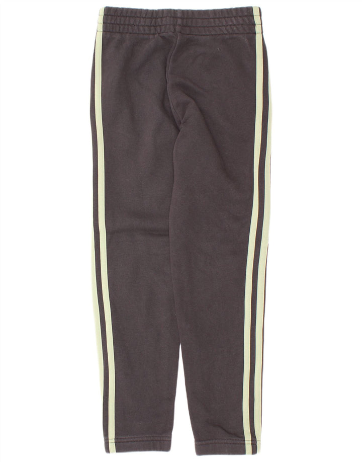 Pantaloni de trening Adidas pentru baieti 7-8 ani negri